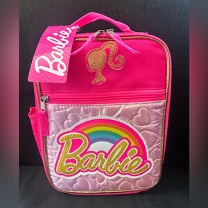 Barbie Pink and Gold Rainbow Kids Bag